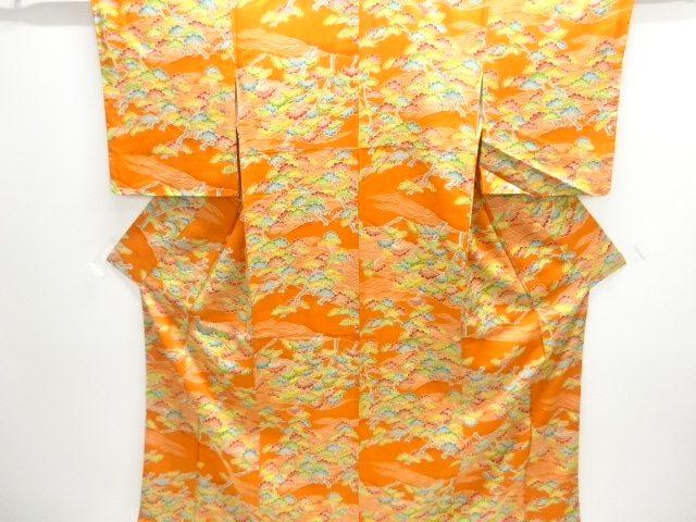 松原模様小紋着物